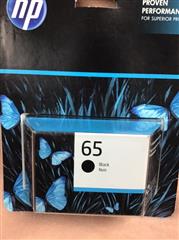 Genuine HP Black Noir Ink Cartridge 65